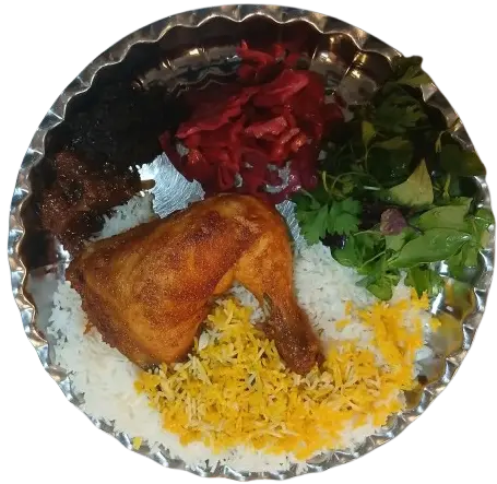 چلو جوجه کباب